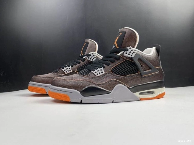 Rep TBkick Air Starfish Retro Jordan 4 CW7183-100 (W) 0803